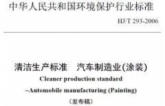 扒一(yī)扒全國(guó)汽車(chē)制(zhì)造業(yè)VOCs排放(fàng)标準